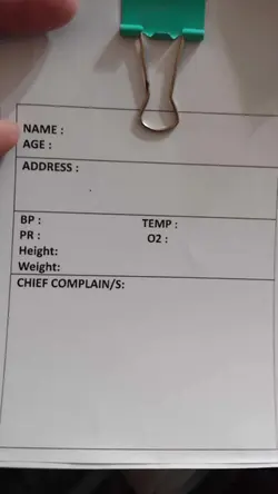Chief complain 