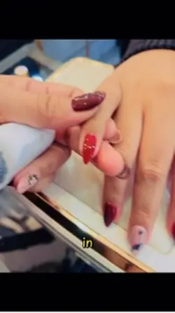 Cateye nail art