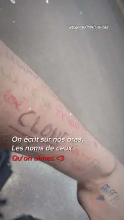 On écrit ~ <3