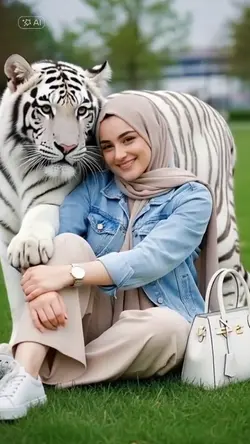 dipeluk harimau 