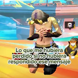 Me hubiera perdido 