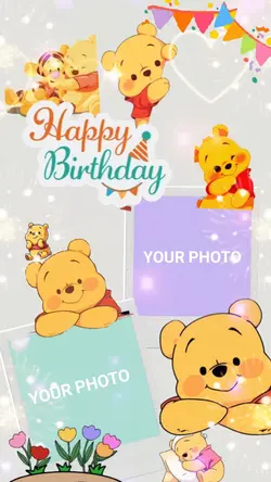 cute birthday | pooh