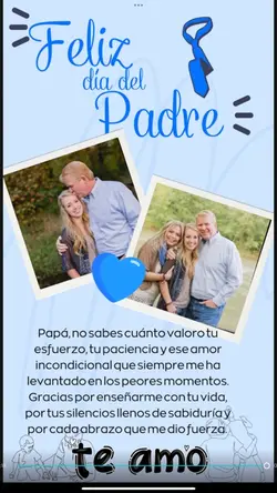 Feliz día del padre