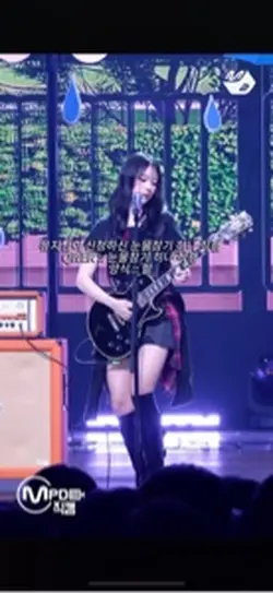 눈물참기 히나 직캠 나누미