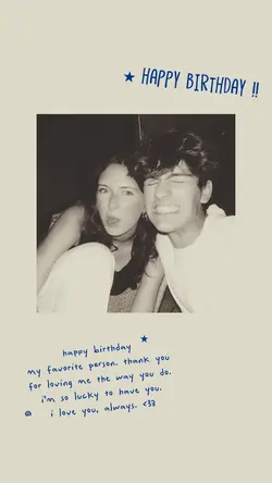 happy birthday!