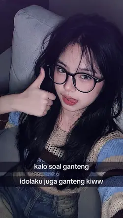 idolaku juga ganteng