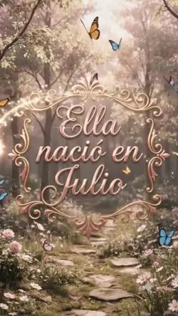 Ella nació Julio 