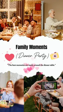 Family Dinner Moment
