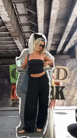 ootd cutout template