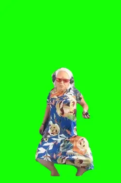 Grandma dancing 