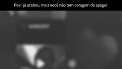 o fim machuca.
