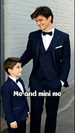 Me and mini me boy