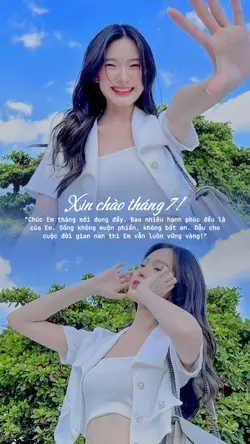 Xin chào tháng 7