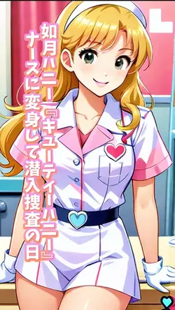 キューティー♡ハニー♡ナースに変身
