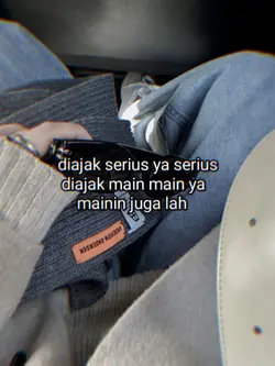 diajak serius? 