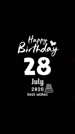 Hbd 28 july 2026