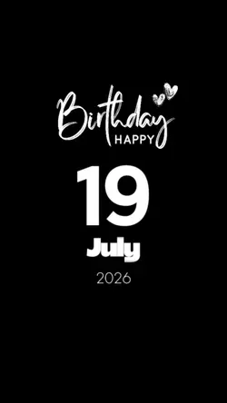 birthday 19 july