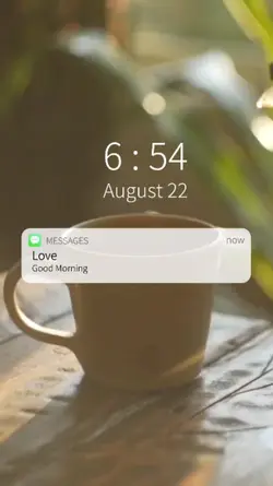 MORNING MESSAGE