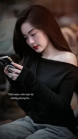 Thôi mỉm cười mặc kệ