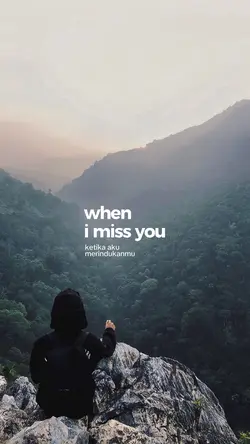 When i miss you
