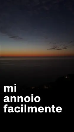 MI ANNOIO FACILMENTE