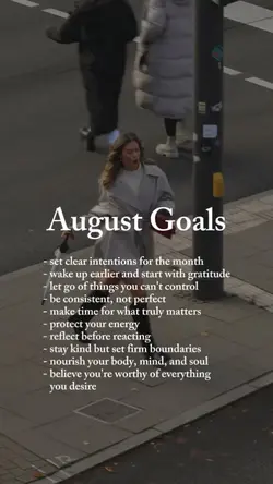 august goals