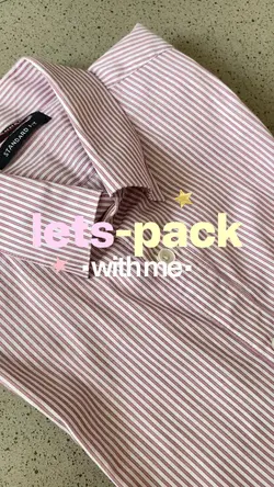lets pack with me 📦🛍️
