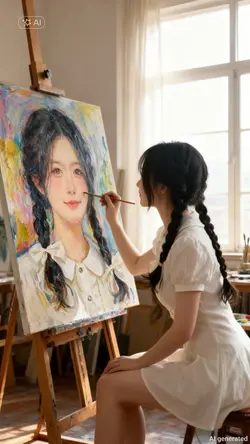 Vẽ tranh AI