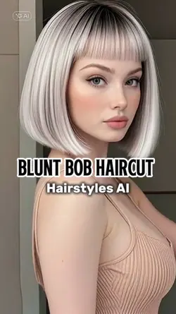 Blunt Bob Haircut 