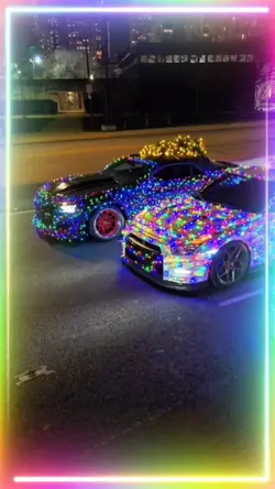 Voiture de Noël 