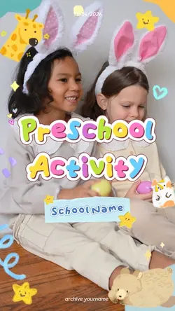PRESCHOOL ACTIVITY