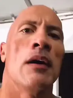 The rock meme