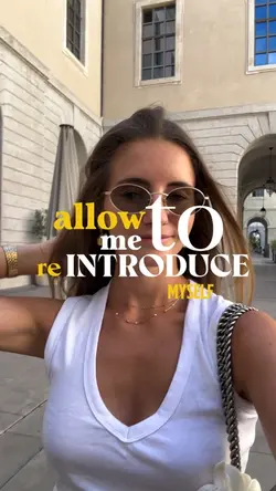 Re-introduce myself