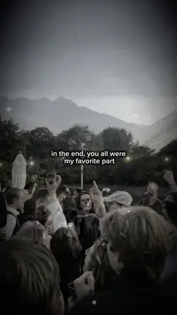 in the end, you all