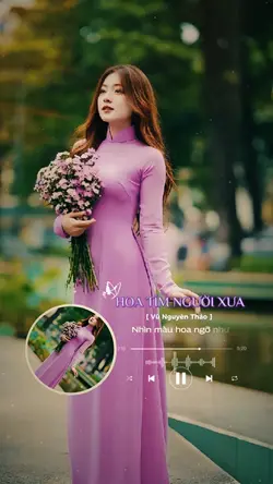 HOA TÍM NGƯỜI XƯA