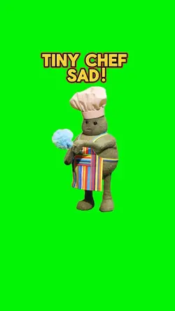 Tiny Chef Sad