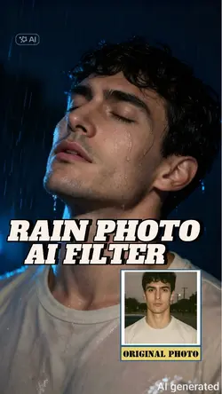 RAIN PHOTOSHOOT