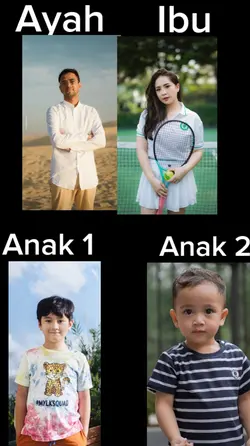 AYAH IBU DAN 2 ANAK