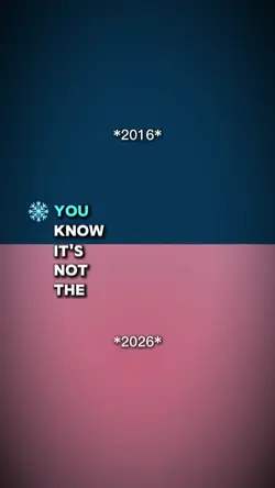 2016vs2026notthesame