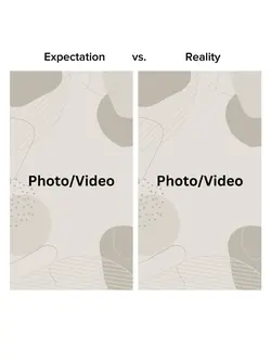 expect vs reality