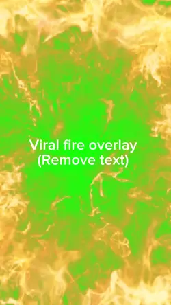 Viral fire overlay