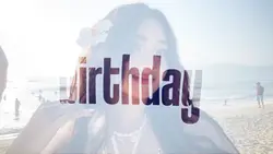 birthday overlay