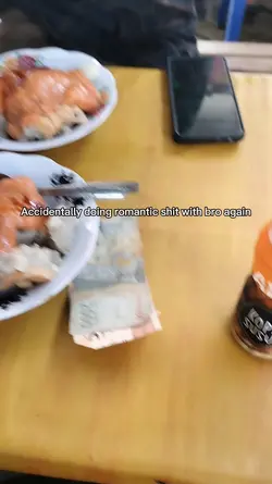 Doing romantic sh*t 