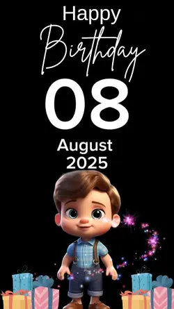HBD My Son 08 August