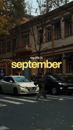 my life in september
