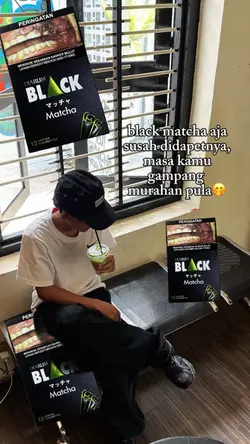 Black Matcha trend