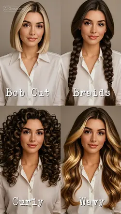 AI FILTER HAIRSTYLES