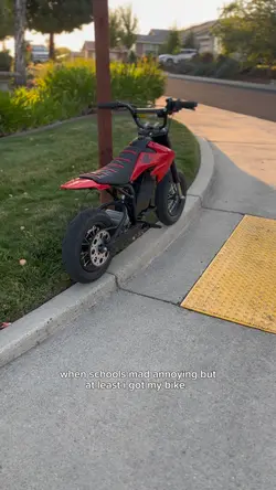 at least my bike. 