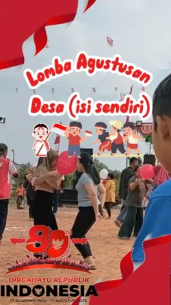 Vlog lomba agustusan