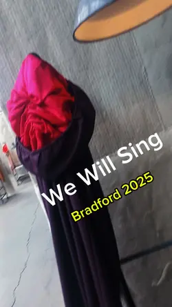 we will sing